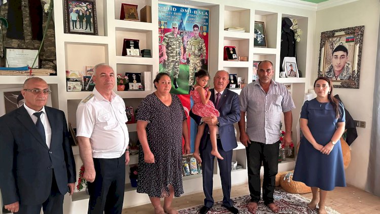    Beyləqanın icra başçısı və prokuroru şəhid ailələrinin qonağı oldu   - Fotolar