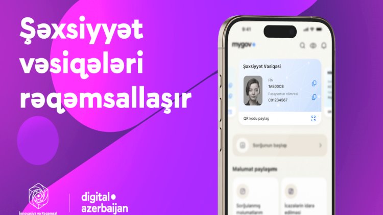    Şəxsiyyət vəsiqəsini üzərimizdə gəzdirməyə ehtiyac qalmayacaq -   YENİLİK