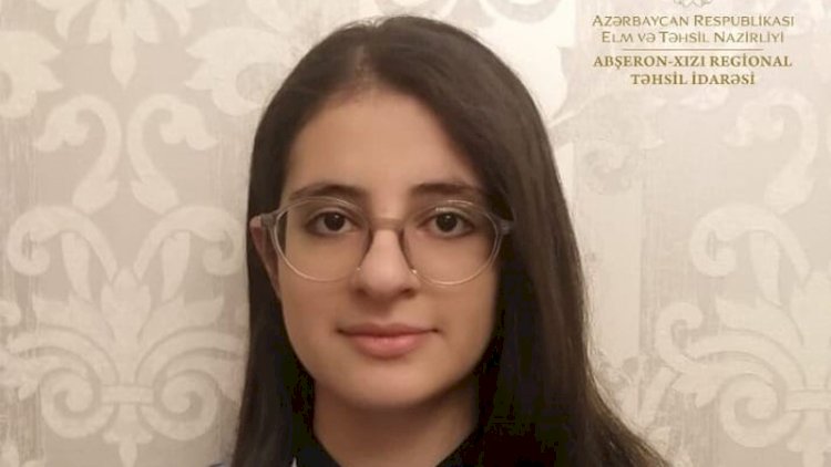    700 bal toplayan Şəbnəm bu universitetdə oxumaq istəyir   