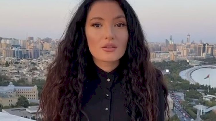    Dilarənin hovuz başında fotosessiyası   