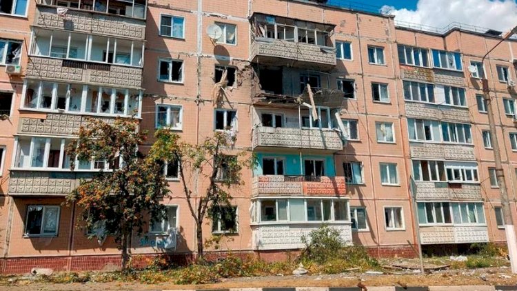    Rusiyanın bu kəndi atəşə tutuldu: 9 yaralı var   - Foto
