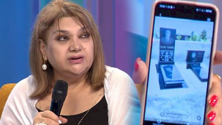    Şəbnəm Tapdıq atasının məzarındakı oğurluqdan danışdı - Video   
