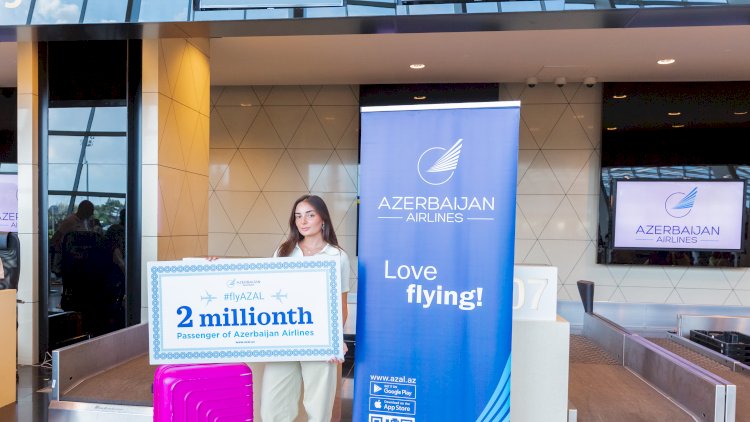    AZAL iki milyonuncu sərnişinini   mükafatlandırdı