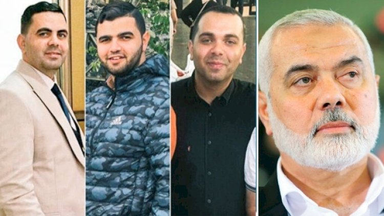    İsmayıl Haniyənin 4 ay öncə 3 oğlu, 4 nəvəsi qətlə yetirilmişdi    