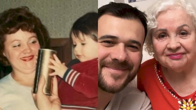    Emin Ağalarov nənəsini üzə çıxardı   - Video