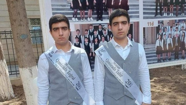    Əkiz qardaşlardan oxşar nəticə - Eyni universiteti SEÇDİLƏR    