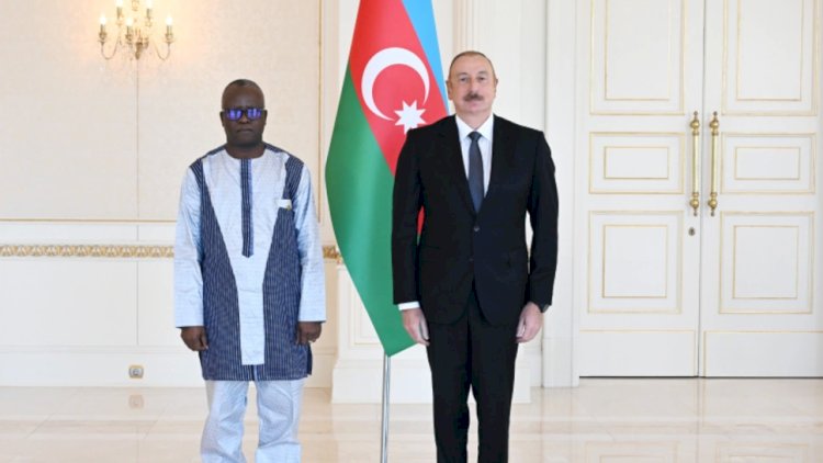    İlham Əliyev Burkina-Fasonun səfirinin etimadnaməsini qəbul etdi   