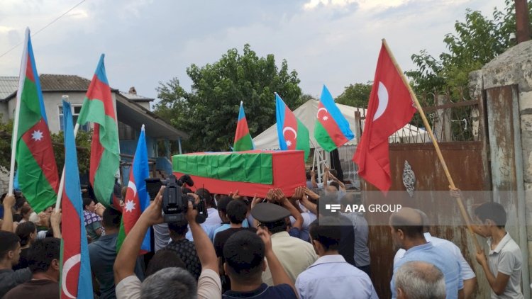    İki il əvvəl Laçında itkin düşmüş hərbçinin nəşi Ağdamda ailəsinə təhvil verildi   
