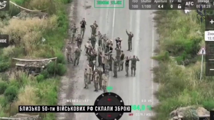    Rus sərhədçilər BELƏ TƏSLİM OLDU - Kurskdan ŞOK GÖRÜNTÜLƏR    