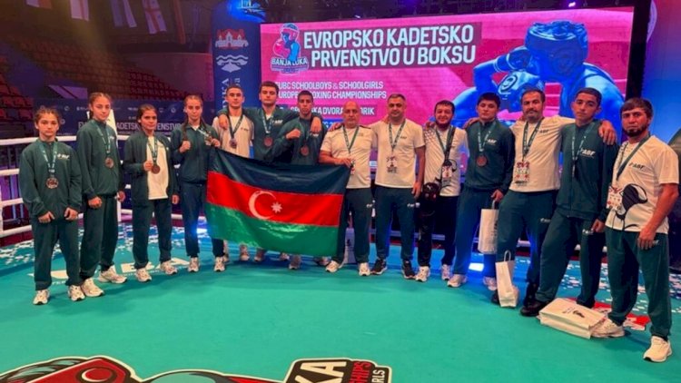    Azərbaycan boksçuları Avropa birinciliyində doqquz medal qazandılar   
