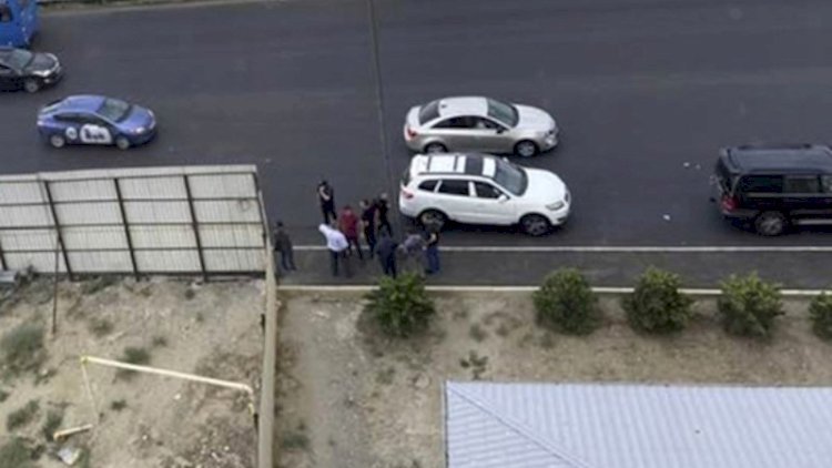    Jurnalistlər binasının qarşısında ağır qəza, süpürgəçi öldü   