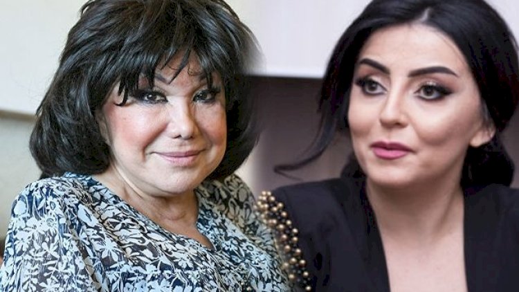    Afət Fərmanqızı Flora Kərimovanın əlindən öpüb    