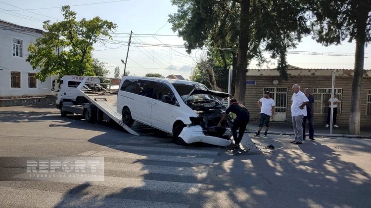    Qaxda baş verən qəzada Türkiyə vətəndaşı xəsarət aldı - Fotolar   