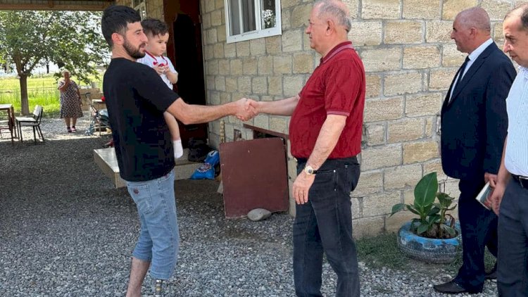    İcra başçısı qazinin evinə getdi - FOTOLAR   