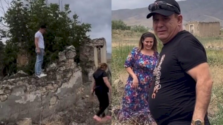    Tacir Şahmalıoğlunun Ağdamdakı evi - VİDEO    
