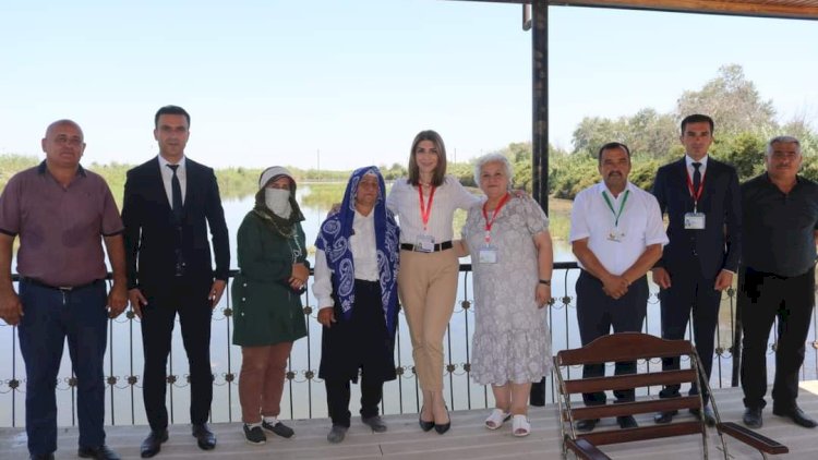    Günay Ağamalı sahibkar Səxavət Əliyevin şəxsi təsərrüfatını ziyarət etdi - Fotolar   