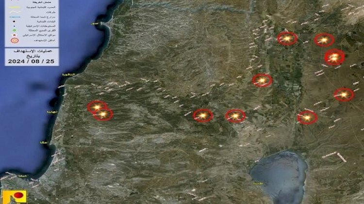    İsrailin 11 hərbi bazası hədəfə alındı   