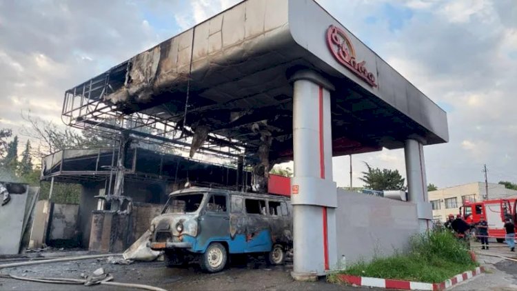    Gürcüstanda dəhşətli PARTLAYIŞ oldu    