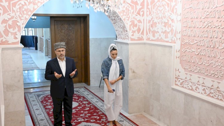    Mehriban Əliyeva Bibiheybət ziyarətgah kompleksini ziyarət etdi - Fotolar   