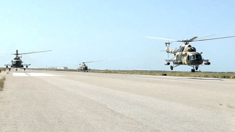    Azərbaycanda helikopterlər HAVAYA QALXDI - Hədəflər məhv edildi    