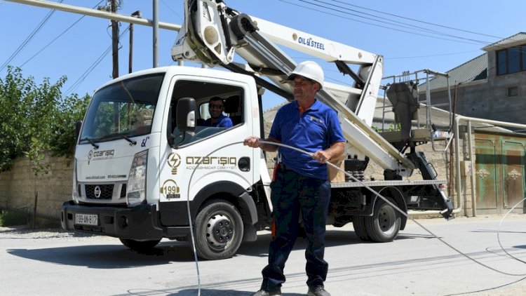    “Azərişıq” Binə qəsəbəsinin elektrik təsərrüfatını yeniləyir - VİDEO    