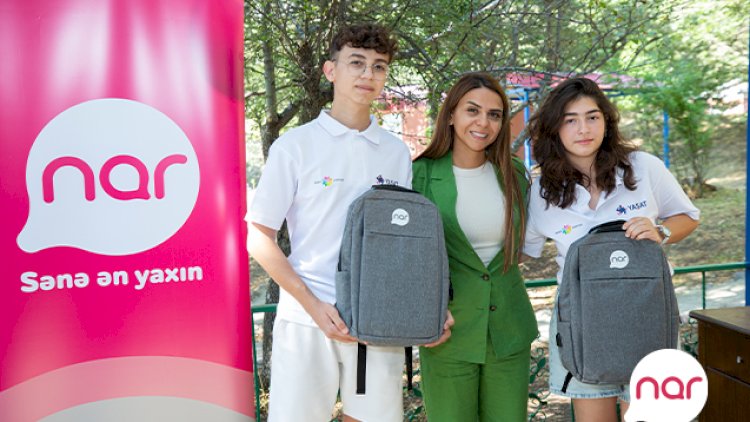    “Nar” “YAŞAT” Fondunun şəhid övladları üçün təşkil etdiyi düşərgəyə dəstək oldu   