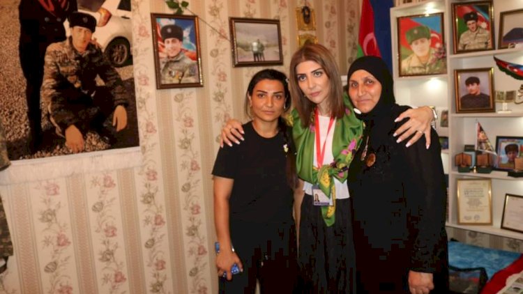    Günay Ağamalı Salyanda şəhid Əli Tağıyevin doğum günündə iştirak etdi - Video + Fotolar   