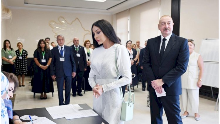    Mehriban Əliyeva səsvermədən paylaşım etdi    