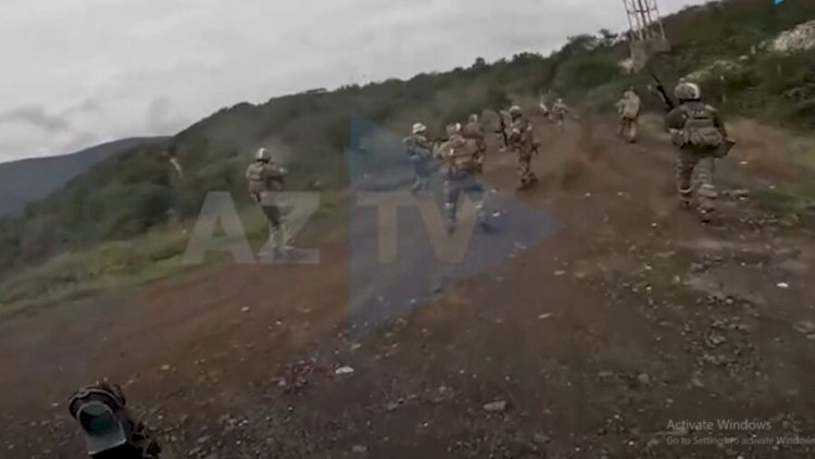    Qarabağdakı antiterror əməliyyatından real döyüş kadrları:   İLK DƏFƏ – VİDEO
