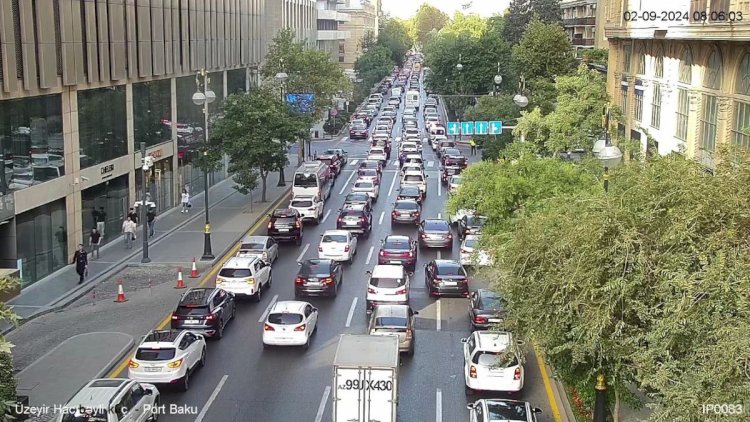    Bakının hansı küçələrində sıxlıq var? - SİYAHI   