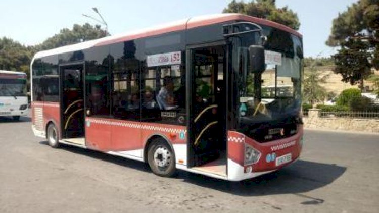    Bakıda daha bir avtobusun hərəkət cədvəli dəyişdirildi   