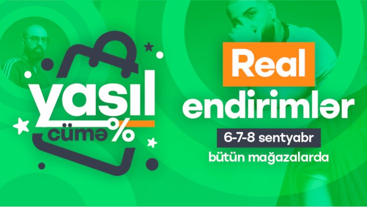    “İrşad“da Yaşıl cümə kampaniyası: 70%-dək endirim! – Video   