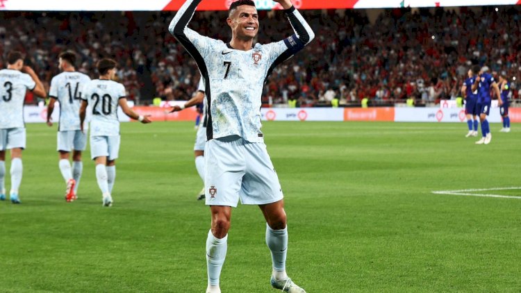    Ronaldodan yeni rekord   