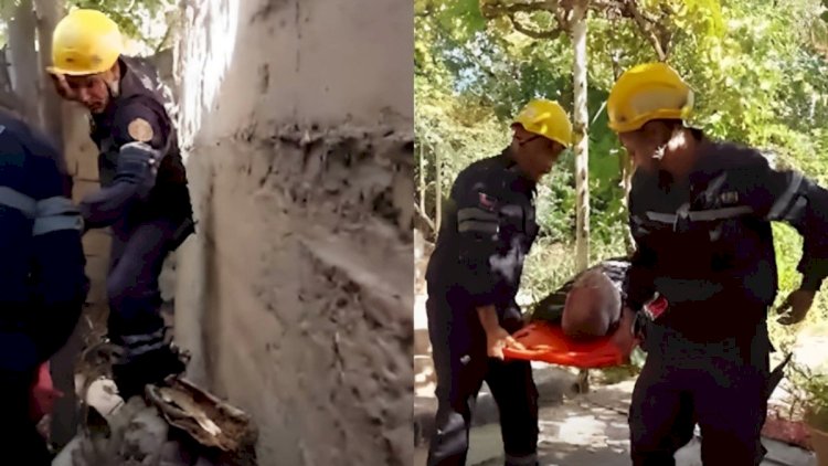   Naxçıvanda yaşlı kişi ağacdan yıxılaraq köməksiz vəziyyətdə qaldı - Video   