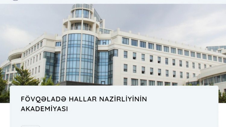    Fövqəladə Hallar Nazirliyinin Akademiyasının bağlanmış veb-səhifəsi yenidən bərpa edildi   
