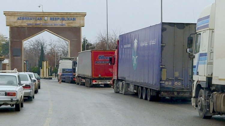    “Qırmızı-Körpü” gömrük postunda 400 yük maşını növbə gözləyir    