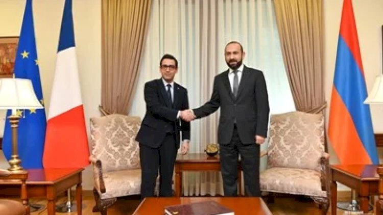    Fransa XİN naziri Ermənistanı Rusiyadan qoruyacağına söz verdi   