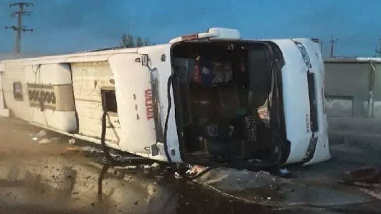    İranda sərnişin avtobusu aşıb: 10 ölü, 41 yaralı    