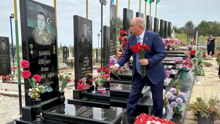    İcra başçısı şəhidin ailəsini tək qoymadı - FOTOLAR   