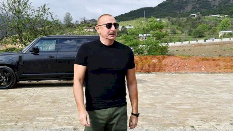    İlham Əliyev Şuşaya getdi    