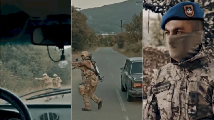    Hərbçimiz erməni maşınını saxlamadı, görün nə oldu – VİDEO   