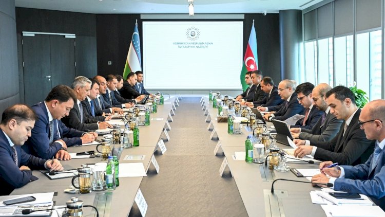    Mikayıl Cabbarov Özbəkistanın baş nazirinin müavini ilə görüşdü   