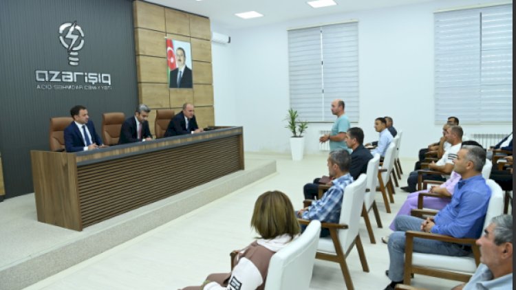    “Azərişiq” ASC Füzulidə sahibkarlarla görüş keçirib   