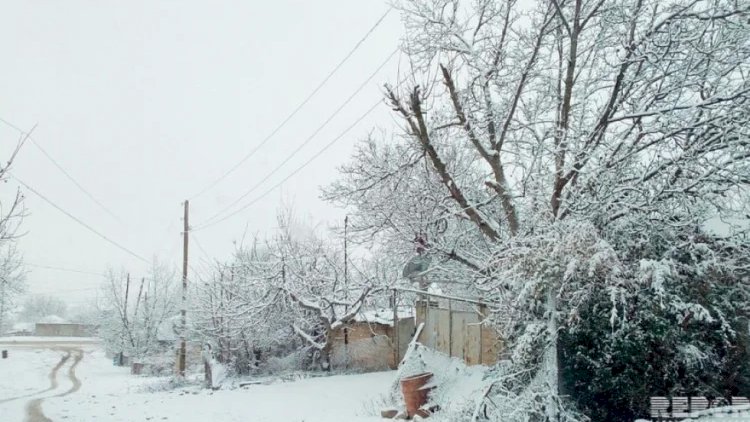    Hava kəskin dəyişir: Qar yağacaq!   