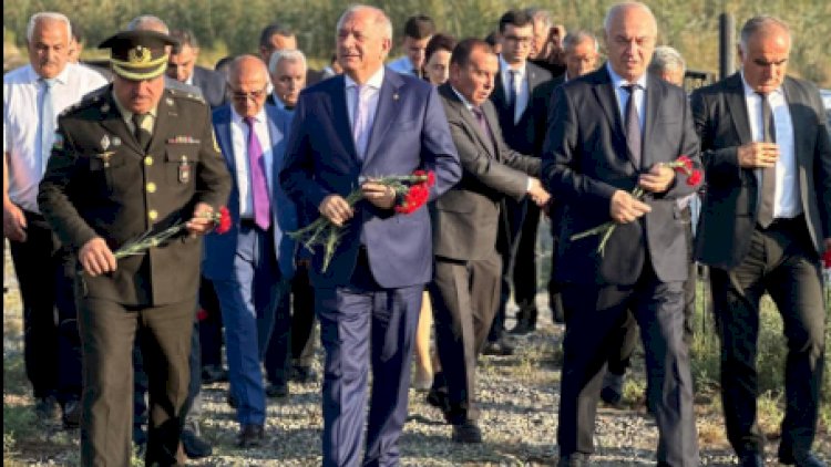    Beyləqanda şəhid məzarları ziyarət olunur - FOTOLAR   