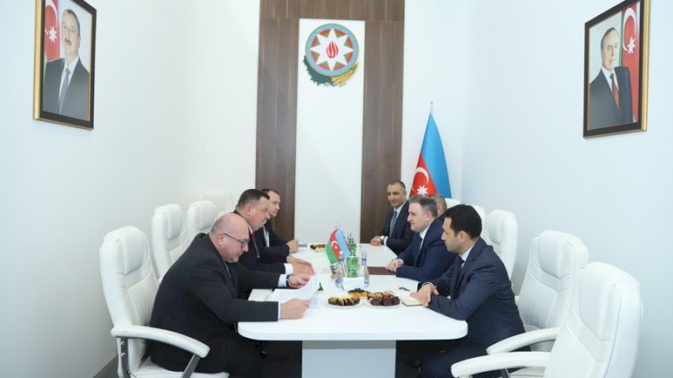    Müdafiə sənayesi naziri Belarusun Dövlət Hərbi Sənaye Komitəsinin sədri ilə görüşdü   