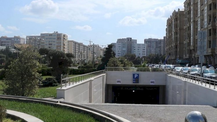    Bakıda daha bir yeraltı parklanma məntəqəsi istifadəyə verildi   