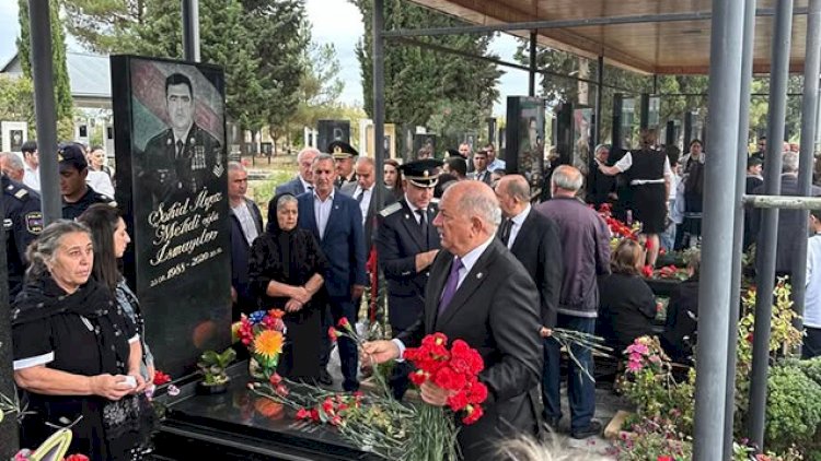    Beyləqanda şəhidlərin xatirəsi belə anıldı - FOTOLAR   