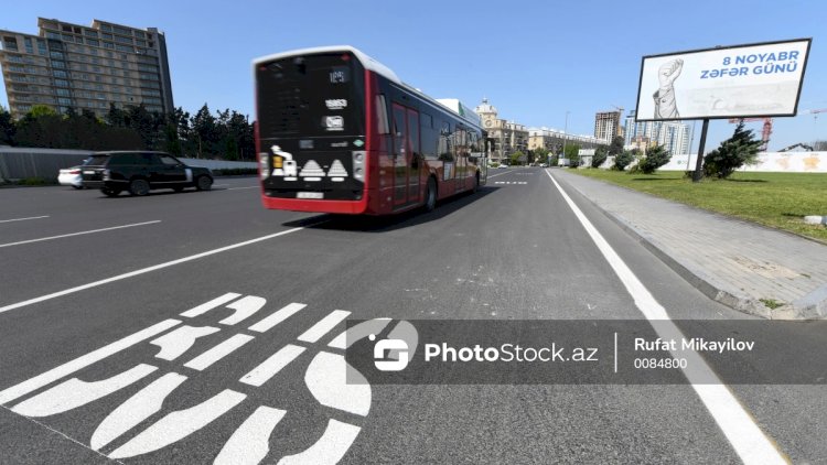    Sürücülərin NƏZƏRİNƏ - Bakıda 200 metrlik avtobus zolağı ləğv edildi   