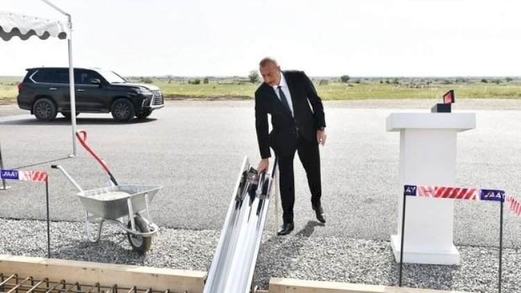    Cəbrayılda zavodun təməli qoyuldu    